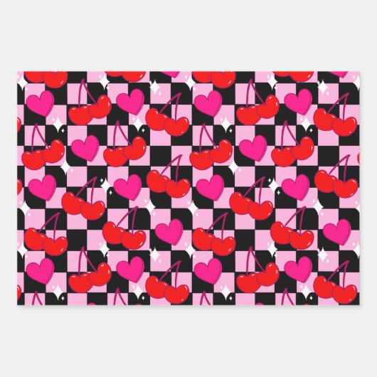 Cherry Bomb Geschenkpapier Set (Vorderseite 2)