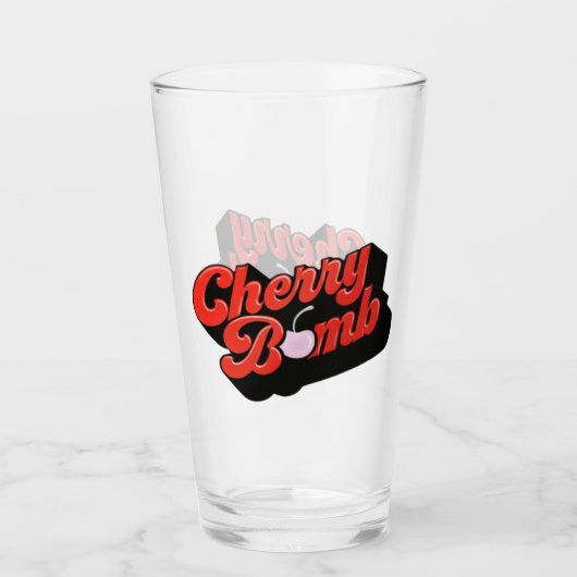 Cherry Bomb Glas (Vorderseite)