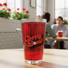 Cherry Bomb Glas
