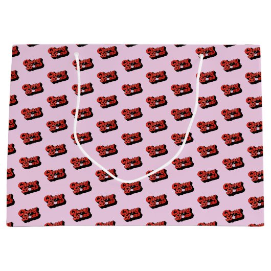 Cherry Bomb Große Geschenktüte (Vorderseite)