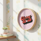 Cherry Bomb Large Clock Uhr