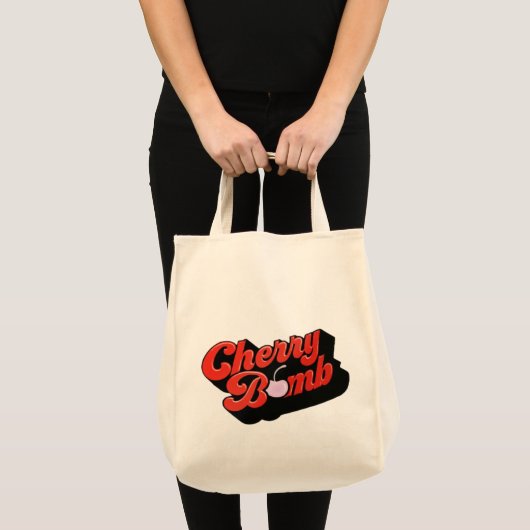 Cherry Bomb Mini Tote Bag Tragetasche (Vorderseite (Produkt))