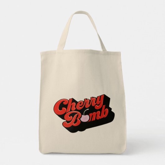 Cherry Bomb Mini Tote Bag Tragetasche (Rückseite)