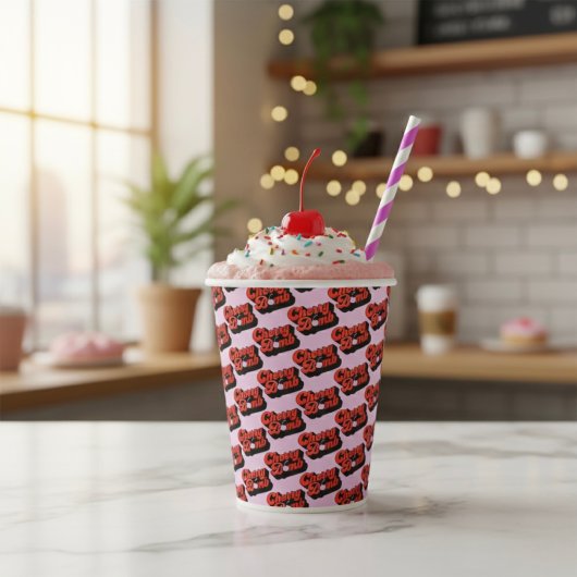 Cherry Bomb Pappbecher