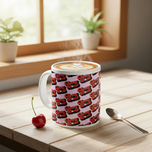 Cherry Bomb Riant Coffee Tasse