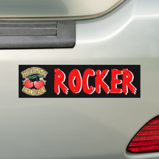 Cherry Bomb Rocker Autoaufkleber (Auf Auto)