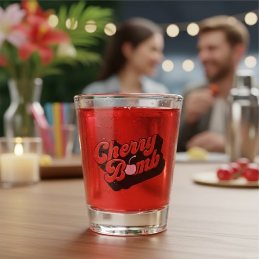 Cherry Bomb Shot Glass Schnapsglas