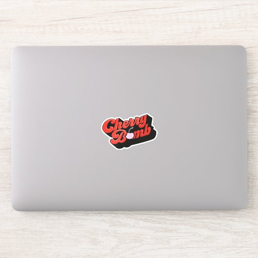 Cherry Bomb Sticker (Computer)