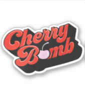 Cherry Bomb Sticker (Vorderseite)