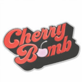 Cherry Bomb Sticker (Vorderseite)