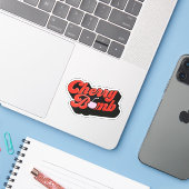 Cherry Bomb Sticker (Laptop mit iPhone)