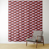 Cherry Bomb Tapestry Wandteppich (Beispiel)