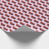 Cherry Bomb Wrapping Paper Geschenkpapier (Ecke)