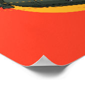 Cherry Bomb WW2 Button Up Girl Poster (Ecke)