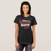 Cherry Bottom Girl – Retro Kirsche T-Shirt (Vorne ganz)