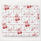 Cherry Bow Mousepad – Cute Desk Acessory (Vorne)