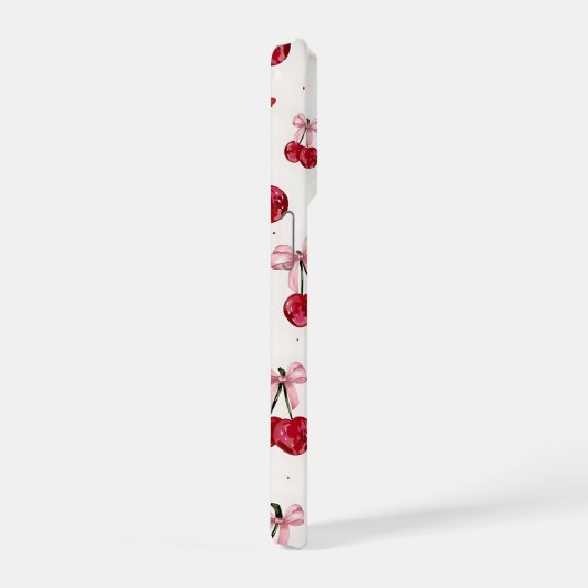 Cherry Bow Phone Case iPhone Hülle (Rechte Seite)