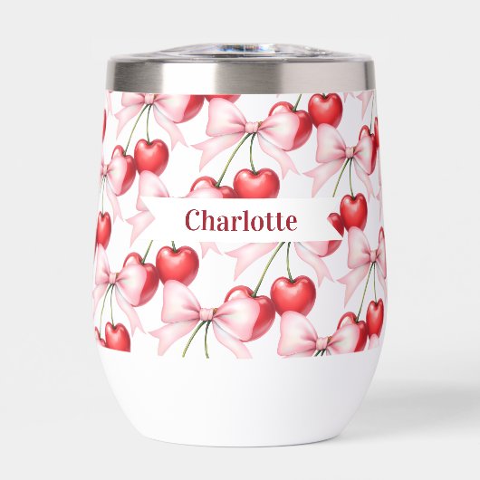 Cherry bow rosa name (Vorderseite)
