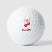 Cherry bow rosa name golfball (Vorderseite)
