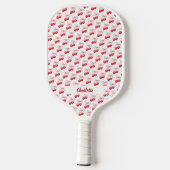 Cherry bow rosa name pickleball schläger (Rückseite)