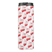 Cherry bow rosa name thermosbecher (Rückseite)