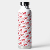 Cherry bow rosa name trinkflasche (links)