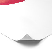 Cherry & Bow Wandkunst – 12x18 Poster (Ecke)