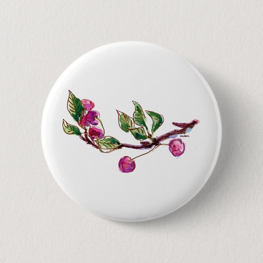 Cherry Branch Button (Vorderseite)