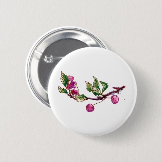Cherry Branch Button (Vorne & Hinten)
