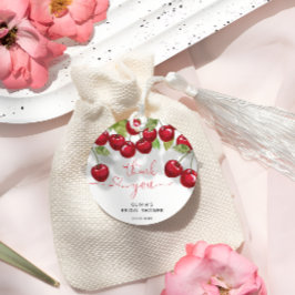 Cherry Brautparty Vielen Dank Geschenkanhänger