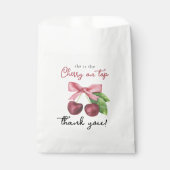 Cherry-Bugbaby-Dusche Geschenktütchen (Vorderseite)