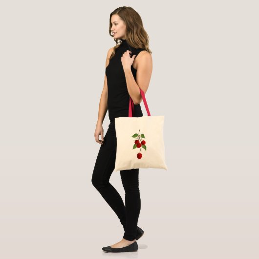 Cherry Bunch Bag Tragetasche (Vorderseite (Model))