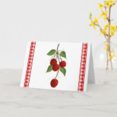 Cherry Bunch Geburtstagskarte Karte (Gelbe Blume)