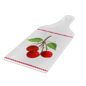 Cherry Bunch Glass Paddle Cutting Board Schneidebrett (Ecke)
