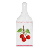 Cherry Bunch Glass Paddle Cutting Board Schneidebrett (Vorderseite)