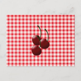 Cherry Bunch Rezept Cards Postkarte
