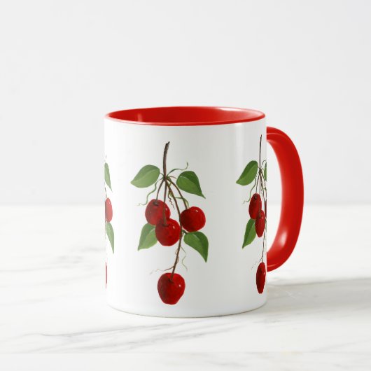 Cherry Bunch Tasse (VorderseiteRechts)