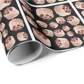 Cherry cake pattern geschenkpapier (Rolleneckpunkt)