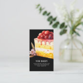 Cherry Cake Visitenkarte (Stehend Vorderseite)