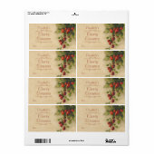 Cherry Canning-Etikett (Vorne)