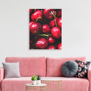 Cherry Canvas Print Leinwanddruck