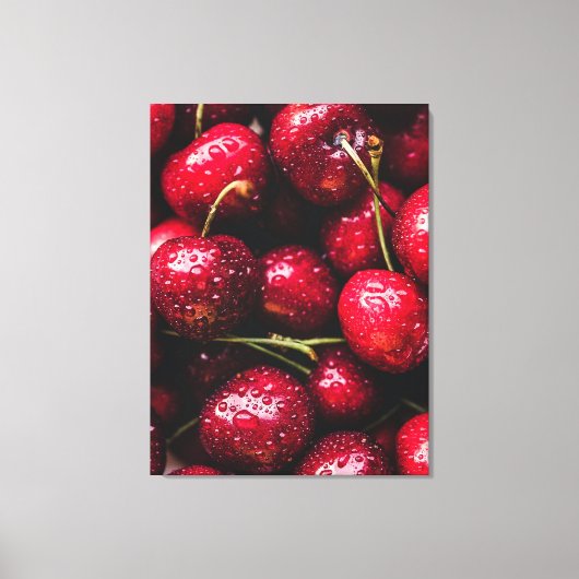 Cherry Canvas Print Leinwanddruck (Vorderseite)