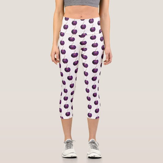 Cherry Capri Leggings (Vorderseite)