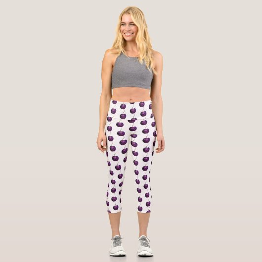 Cherry Capri Leggings (Vorderseite)