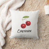 Cherry ❤️ cerise Lancer Oreiller Kissen (Decke)