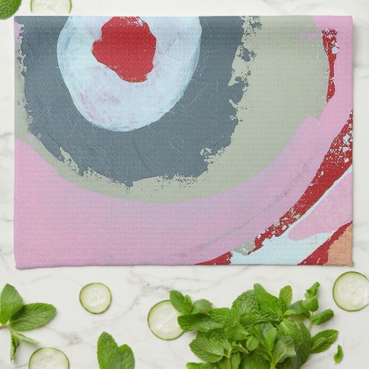 Cherry Chapstick Küchentuch (Gefaltet)