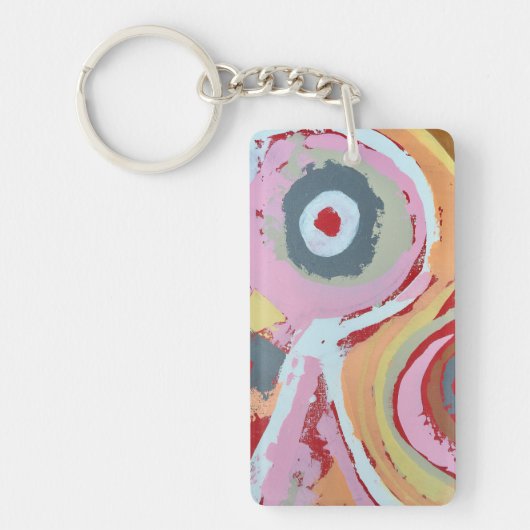 Cherry Chapstick Schlüsselanhänger (Vorderseite)