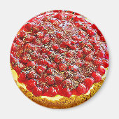 Cherry Cheesecake Chocolate Sprinkles Magnet (Vorne)