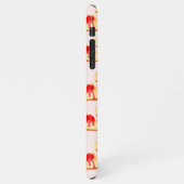 Cherry Cheesecake Dessert iPhone Hülle (Linke Seite)