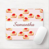 Cherry Cheesecake Dessert Mousepad (Mit Mouse)